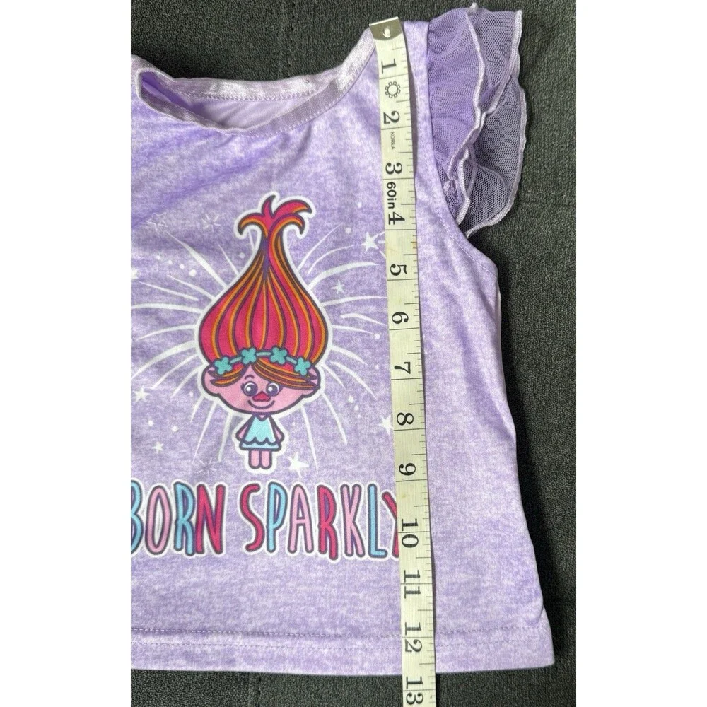 Dream Works Trolls 18M Silky Pj Pant/Short Sleeve Matching Set